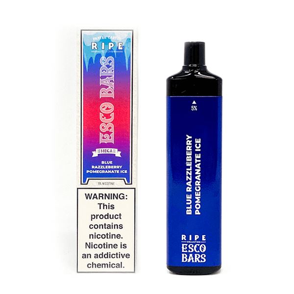 Savage Esco Bars Mesh Disposable | 5000 puffs | 12mL blue razzleberry pomegranate ice with packaging