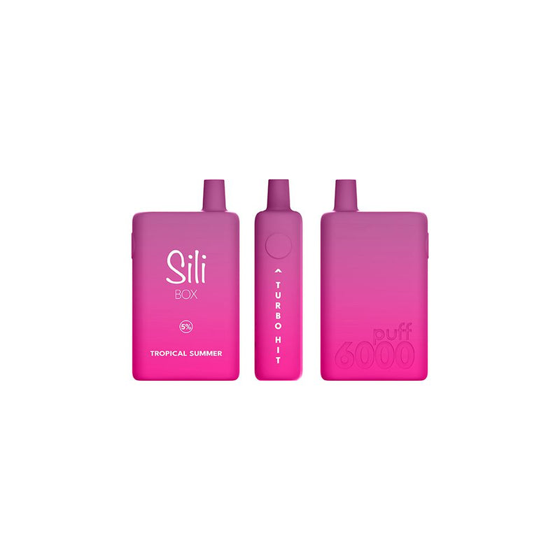 Sili Box Disposable 6000 Puffs 16mL 50mg