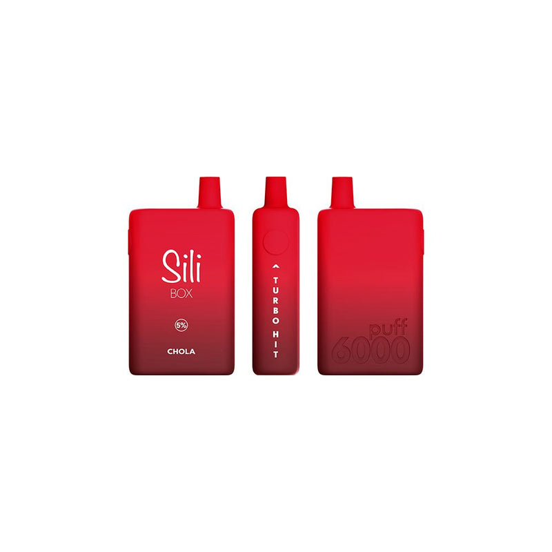 Sili Box Disposable 6000 Puffs 16mL 50mg