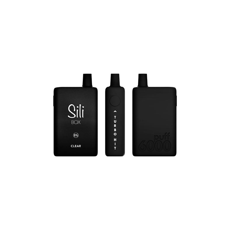 Sili Box Disposable 6000 Puffs 16mL 50mg clear