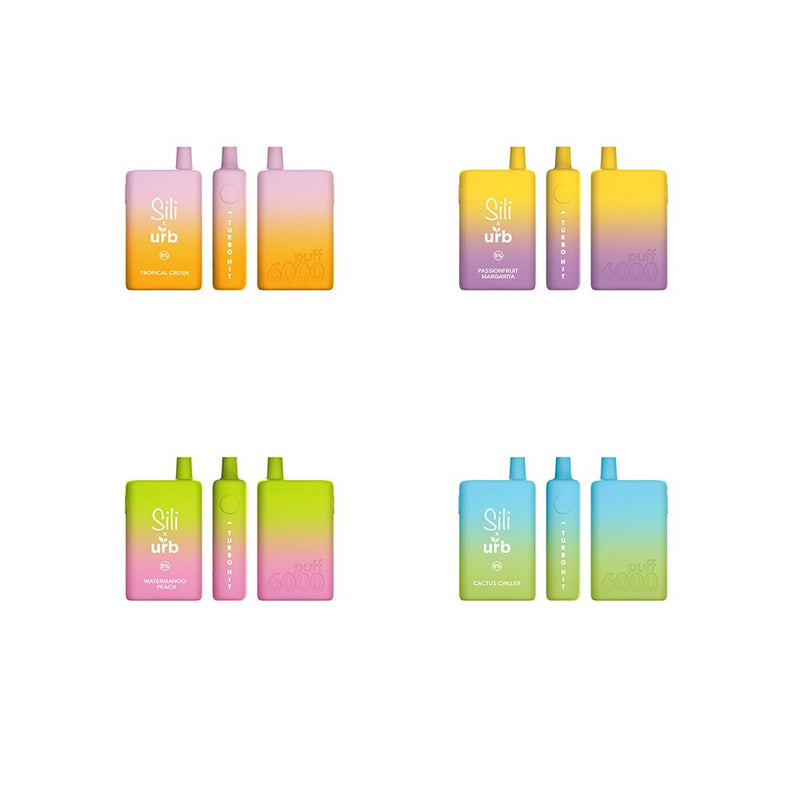 Sili X Disposable 6000 Puffs 16mL 50mg
