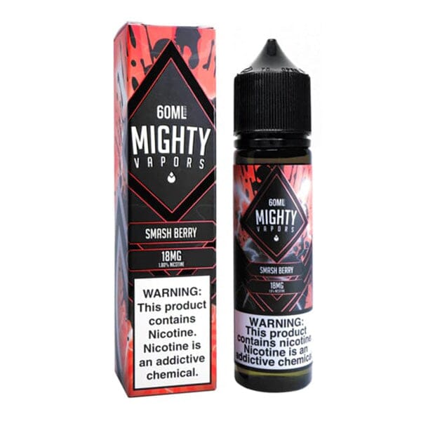 Smash Berry by Mighty Vapors 60ml with packaging