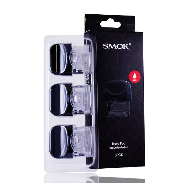 SMOK Nord Pod Only (3-Pack) with packaging