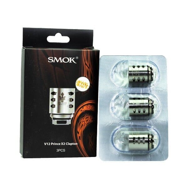 SMOK Prince V12 Replacement Coils | 3 Pack Prince X2 Clapton with packaging