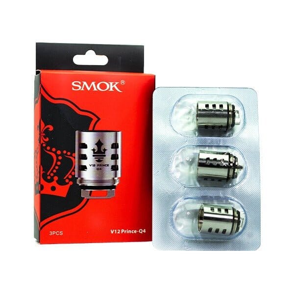 SMOK Prince V12 Replacement Coils | 3 Pack Prince-Q4 with packaging
