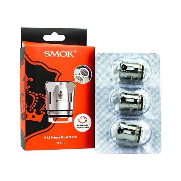 SMOK Prince V12 Replacement Coils | 3 Pack Prince Dual Mesh with packaging
