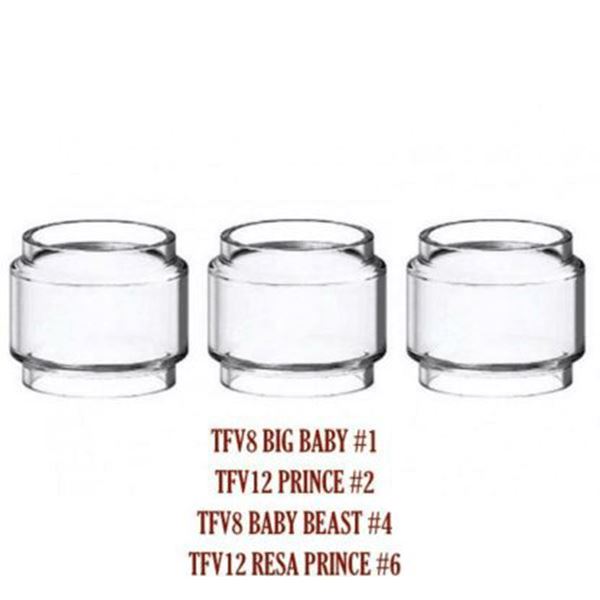SMOK Resa Prince Replacement Glass Bulb 7.5ml Group Photo