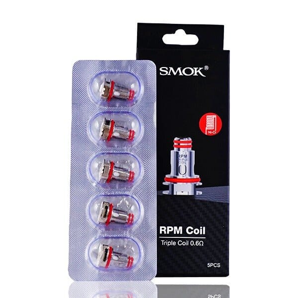 SMOK RPM Coils (5-Pack) Triple Coil 0.6 ohm