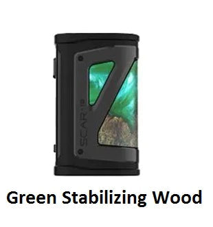SMOK SCAR 18 Mod 230w - Green Stabilizing Wood