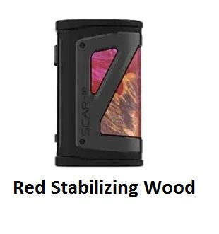 SMOK SCAR 18 Mod 230w - Red Stabilizing Wood