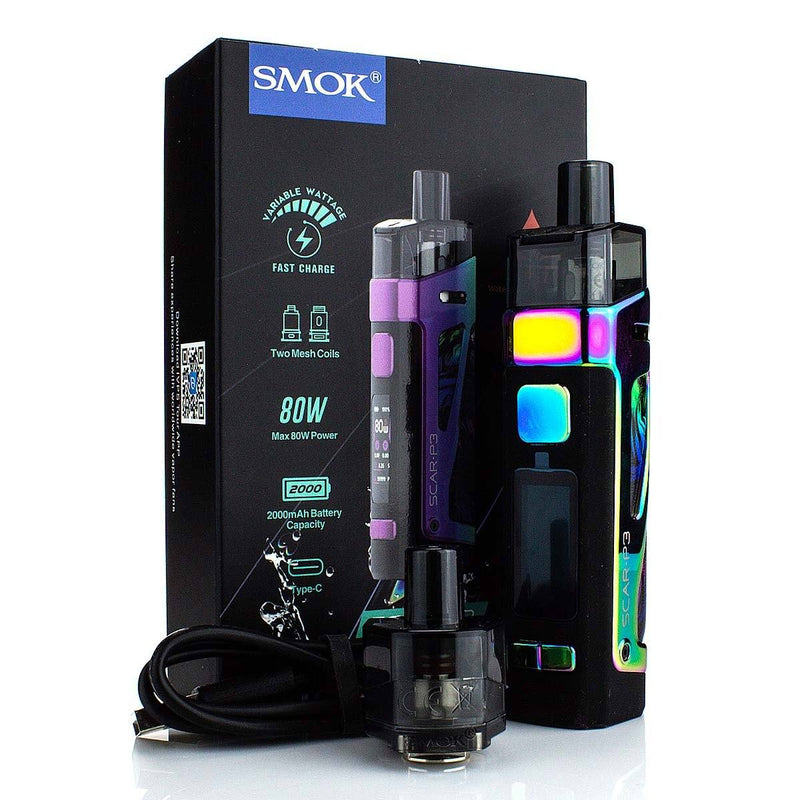 SMOK Scar P3 Pod System Kit | 10th Anniversary | Final Sale with packaging