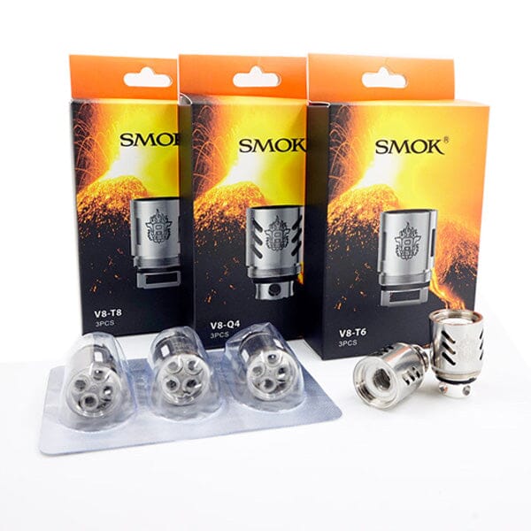 SMOK TFV8 Cloud Beast Replacement Coils (Pack of 3) Group Photo