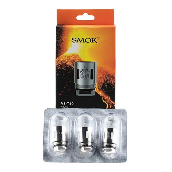 SMOK TFV8 Cloud Beast Replacement Coils (Pack of 3) V8 T10 0.12 ohm with packaging