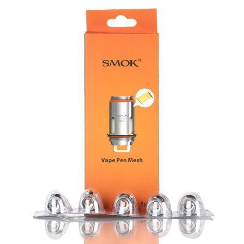 SMOK Vape Pen Coils | 5-Pack Vape Pen Mesh 0.15ohm with packaging