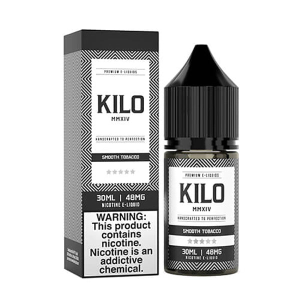 Smooth Tobacco by Kilo Salt E-Liquid with packaging