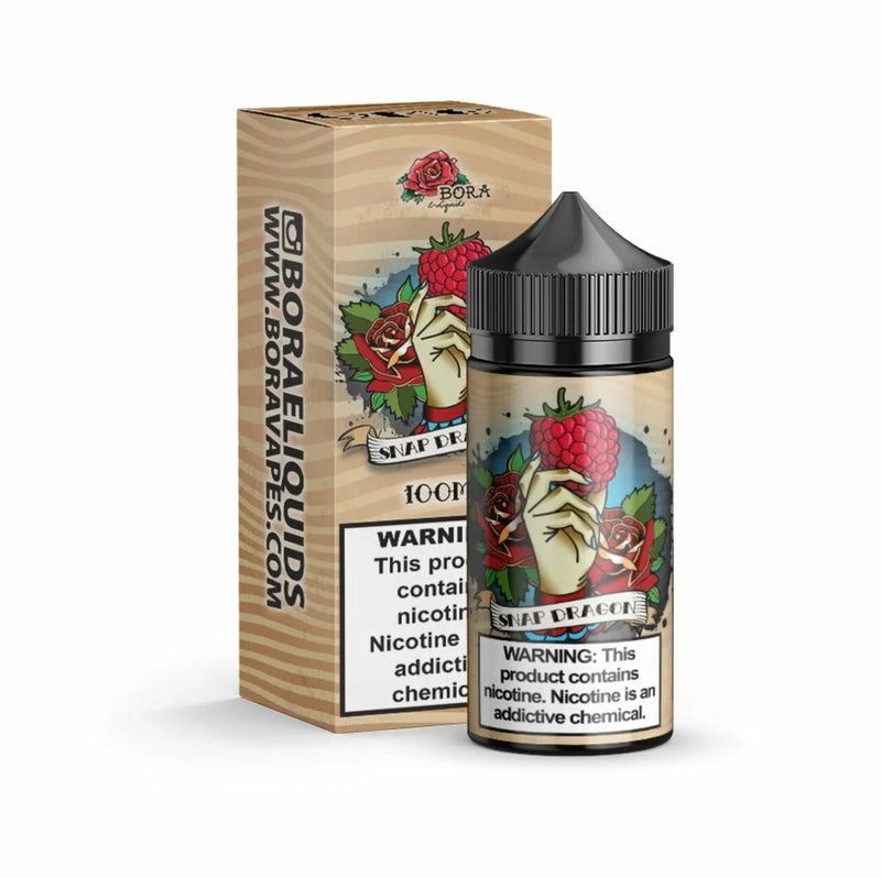 Snap Dragon by Bora E-Liquid 100ml with packaging