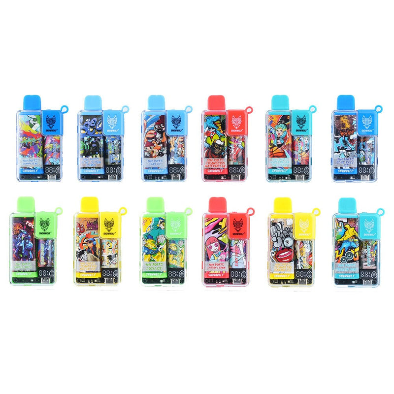Snowwolf Ease Smart Disposable | 9000 Puffs | 18mL | 50mg