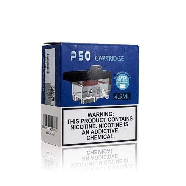 SnowWolf P50 Replacement Pods (2-Pack) packaging