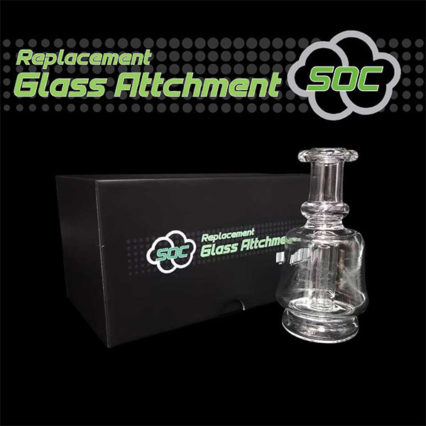 SOC E-Nail Replacement Glass Attachment | 1-piece with packaging