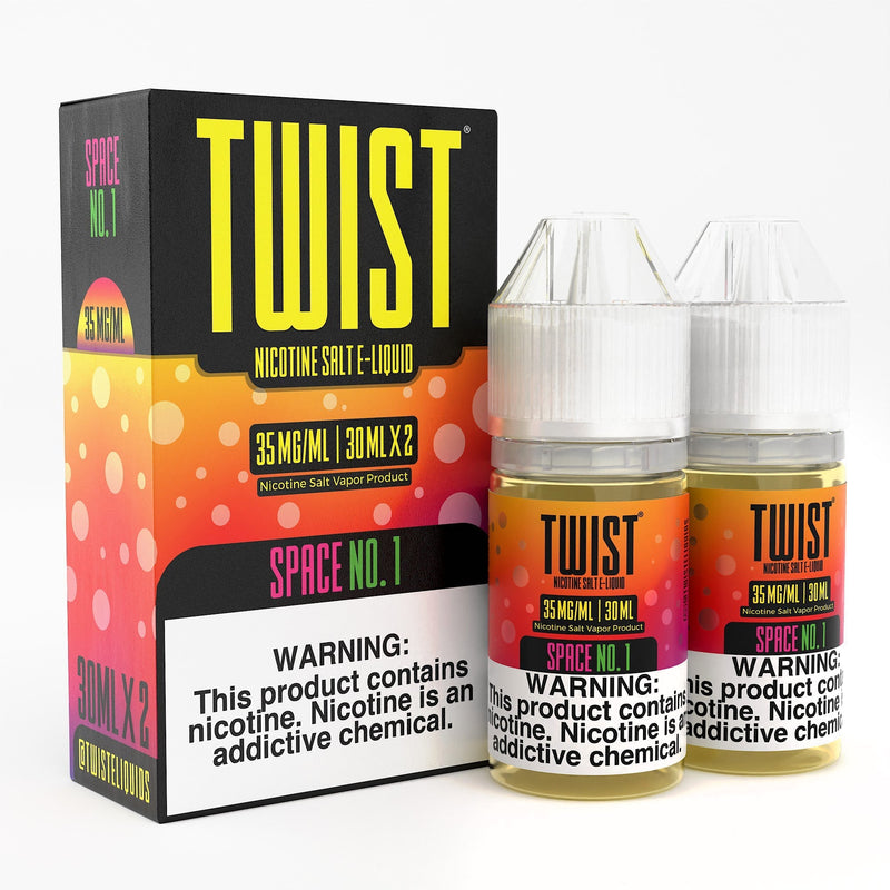 Space No.1 by Twist Salt E-Liquids 60ml with packaging