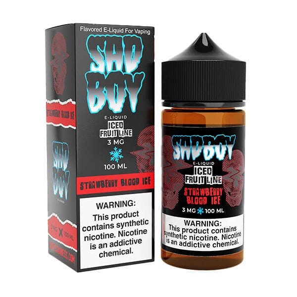 Strawberry Blood Ice by Sadboy E-Liquid 100ml with Packaging