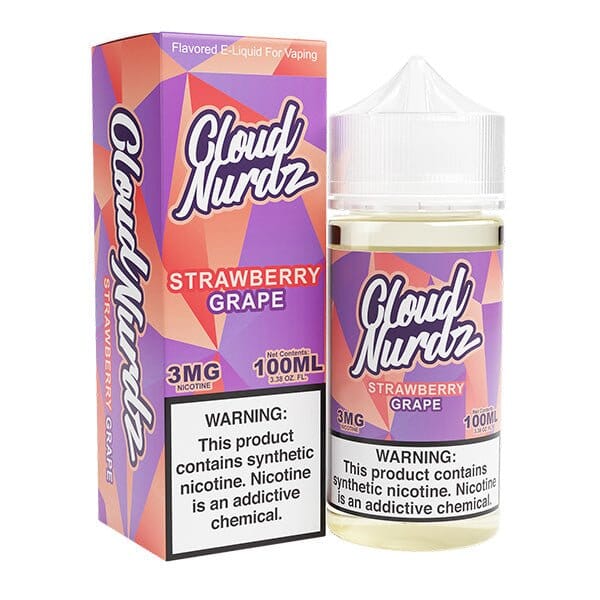 Strawberry Grape by Cloud Nurdz 100ml with packaging