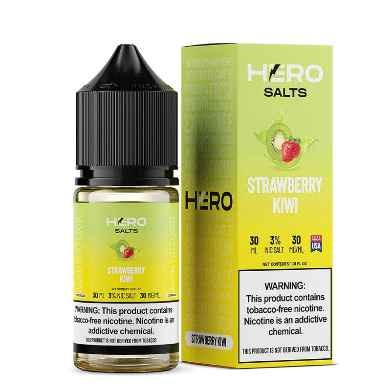 Strawberry Kiwi by Hero E-Liquid 30mL (Salts)