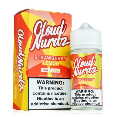 Strawberry Lemon by Cloud Nurdz TFN 100ml with Packaging