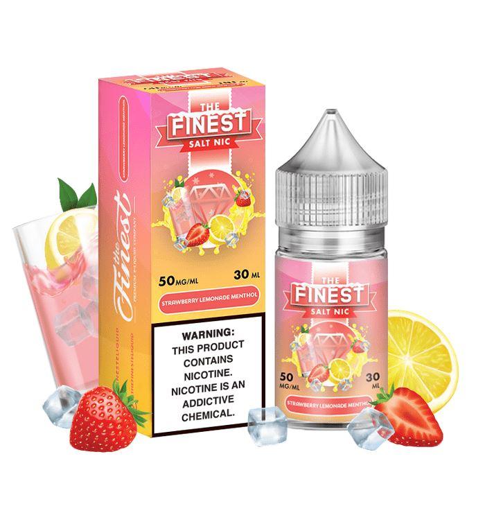 Strawberry Lemonade Menthol by Finest SaltNic 30ML with packaging