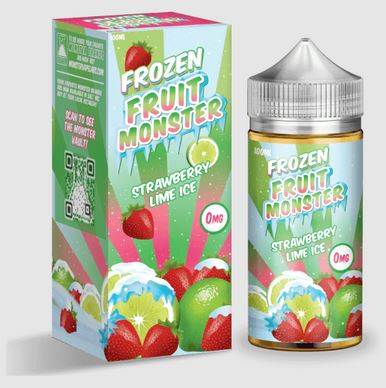 Strawberry Lime Ice by Jam Monster Series E-Liquid with Packaging