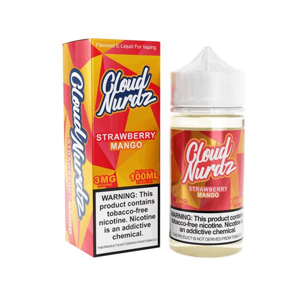 Strawberry Mango by Cloud Nurdz TFN 100ml with packaging