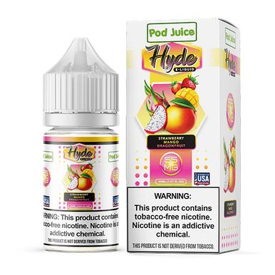 Strawberry Mango Dragonfruit by Pod Juice - Hyde TFN Salt 30mL with Packaging