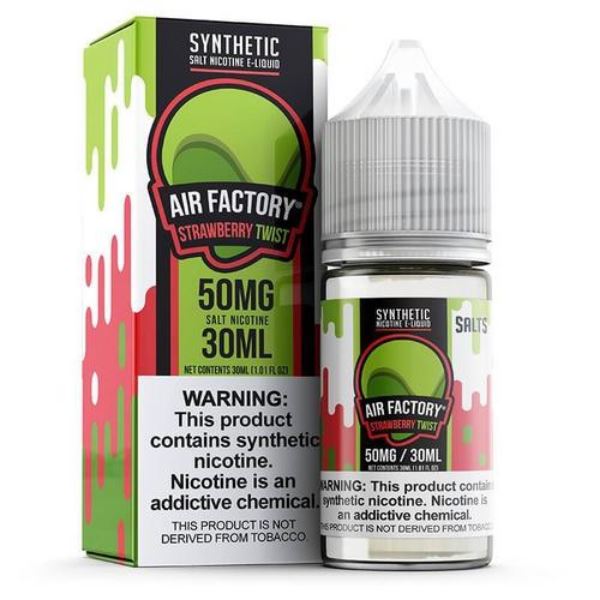 Strawberry Twist by Air Factory Salt Synthetic 30ml with packaging