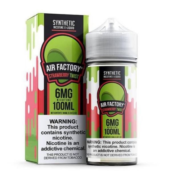 Strawberry Twist by Air Factory Synthetic 100ml with packaging