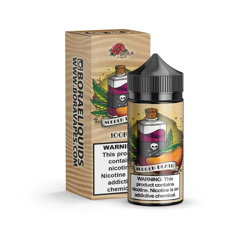 Sudden Death by Bora E-Liquid 100ml with packaging