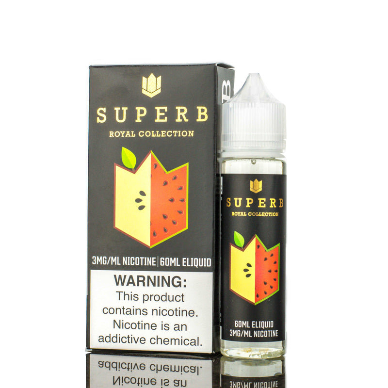 SUPERB ROYAL COLLECTION | Applemelon 60ML eLiquid with packaging