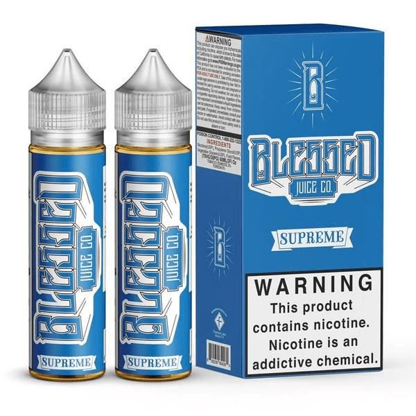 Supreme by Blessed E-Liquid 120mL with packaging