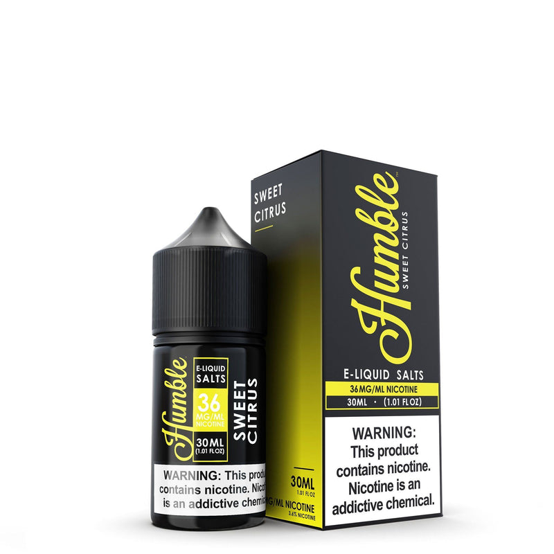 Sweet Citrus by Humble Salts 30ml with packaging