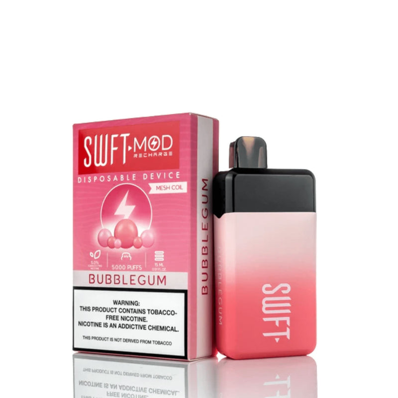 SWFT Mod Disposable | 5000 Puffs | 15mL bubblegum with packaging