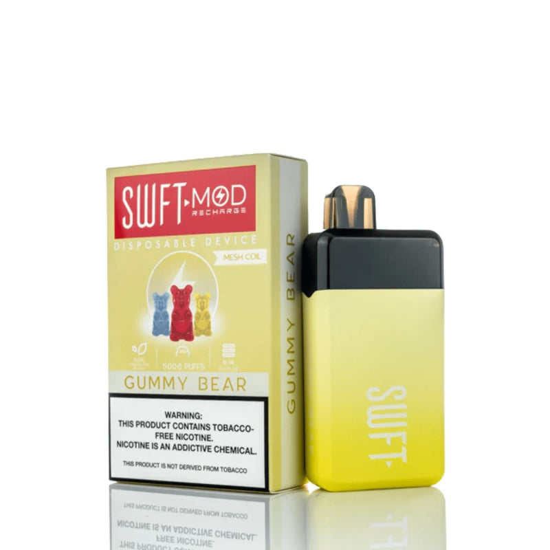 SWFT Mod Disposable | 5000 Puffs | 15mL gummy bear with packaging