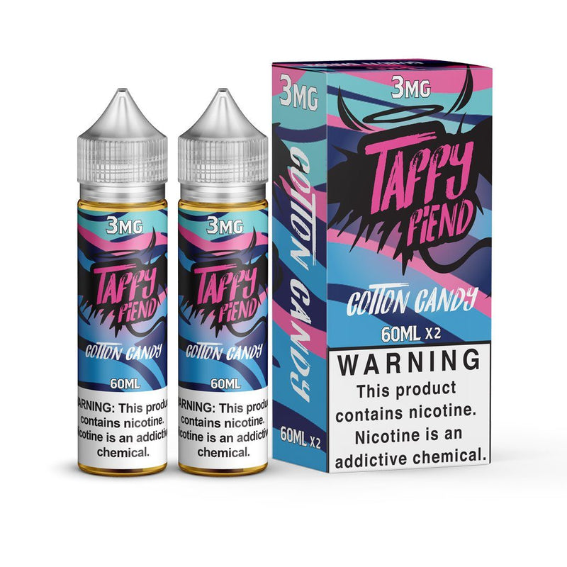 Cotton Candy by Taffy Fiend E-Liquid 120ml with packaging