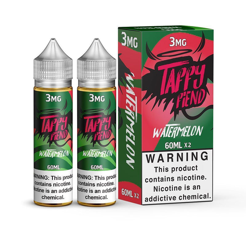 Watermelon by Taffy Fiend E-Liquid 120 with packaging
