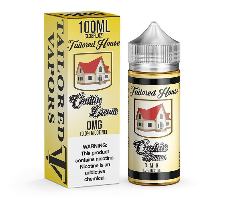 Cookie Dream by Tailored House E-Liquid 100mL with packaging