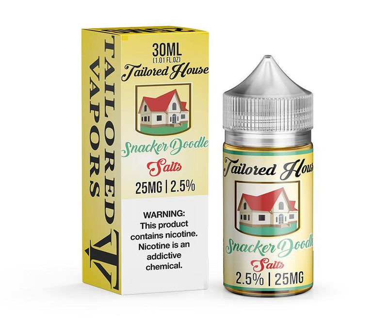 Snacker Doodle by Tailored House E-Liquid 30mL with packaging