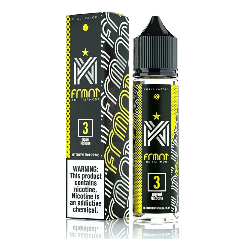 The Fairmont by Khali Vapors 60ml with packaging