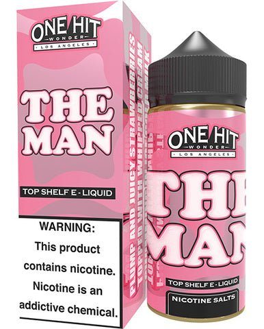 The Man by One Hit Wonder TF-Nic Series 100mL with Packaging