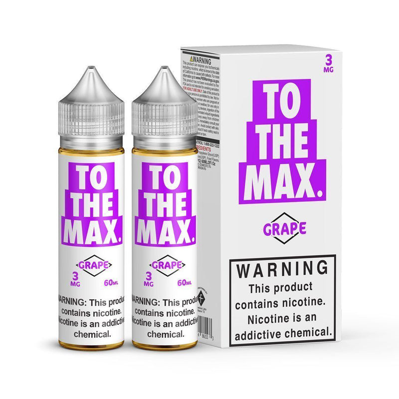 Grape by To The Max 120ml with packaging