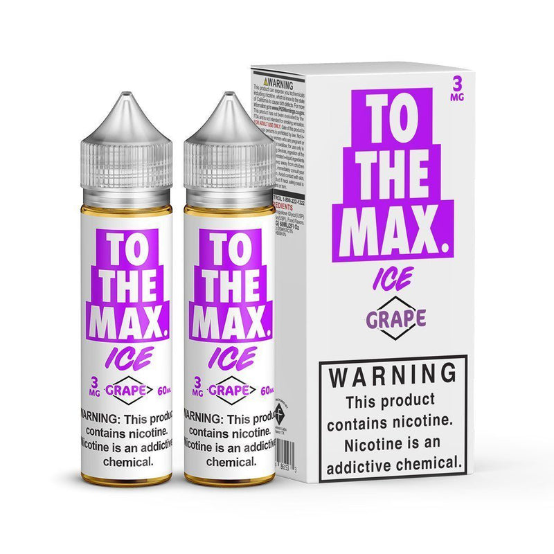 Grape by To The Max ICE 120ml with packaging