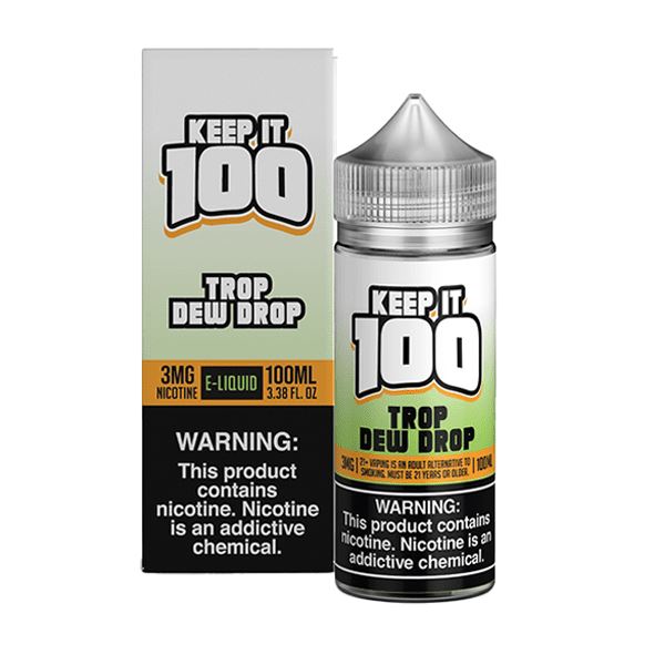 Trop Dew Drop by Keep It 100 TF-Nic Series 100mL with Packaging