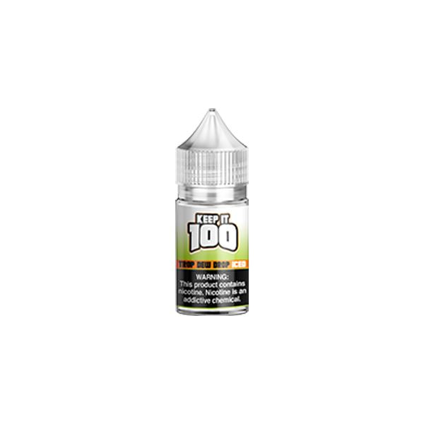 Trop Dew Drop Iced by Keep It 100 TFN Salt Series 30mL bottle